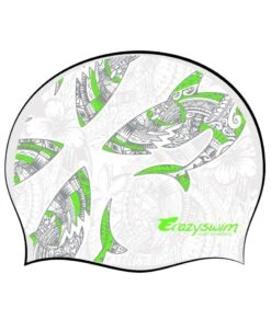 BONNET - BASIC SHARK - BLANC/VERT