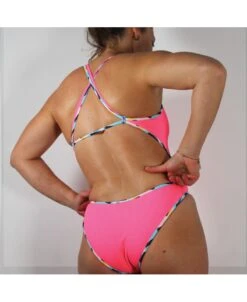 EVANS REVERSIBLE - LOUMBA BLEU/HOLLYWOOD -MAILLOTS - COMBIS Magasin evans reversible loumba bleuhollywood 4