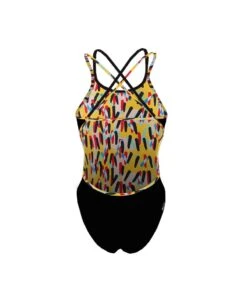 EVANS REVERSIBLE - LOUMBA JAUNE/NOIR -MAILLOTS - COMBIS Magasin evans reversible loumba jaunearmy 3