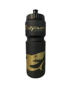 GOURDE - CRAZY GRIPPER BOTTLE - NOIR MAT/OR