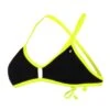 CLEVA CONFORT TIE BACK - NOIR/JAUNE FLUO -MAILLOTS - COMBIS Magasin maillot de bain cleva confort tie back noir jaune fluo