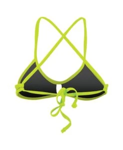 MAILLOTS - COMBIS Magasin -MAILLOTS - COMBIS Magasin maillot de bain cleva confort tie back vert citron 1
