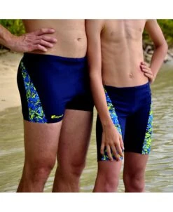 FLASHCROSS PANEL SHORT - BLEU -MAILLOTS - COMBIS Magasin maillot de bain flashcross panel short bleu 2