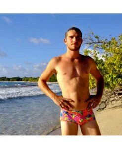 FLASHCROSS TRUNK - ORANGE -MAILLOTS - COMBIS Magasin maillot de bain flashcross trunk orange 2