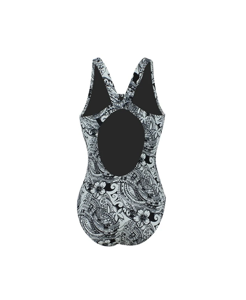 FLOWER MAT LB - NOIR/BLANC 4 FLOWER MAT LB - NOIR/BLANC – Image 2