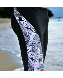 FLOWER MAT PANEL JAMMER - BLANC -MAILLOTS - COMBIS Magasin maillot de bain flower mat panel jammer blanc 2