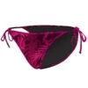 LEAVES FOREST TIE SIDE BRIEF - ROSE CERISE -MAILLOTS - COMBIS Magasin maillot de bain leaves forest tie side brief rose cerise