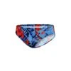 LEON SLIP - BLEU/ROUGE -MAILLOTS - COMBIS Magasin maillot de bain leon slip bleu rouge