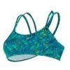 MAD FERN WATER DROP BACK - BLEU LAGON -MAILLOTS - COMBIS Magasin maillot de bain mad fern water drop back bleu lagon