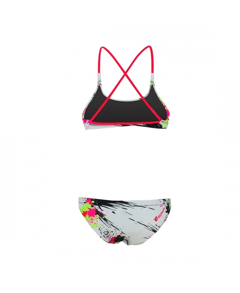 PAINTBALL BIKINI - BLANC 4 PAINTBALL BIKINI - BLANC – Image 2