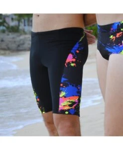 PAINTBALL PANEL JAMMER - NOIR -MAILLOTS - COMBIS Magasin maillot de bain paintball panel jammer noir 2