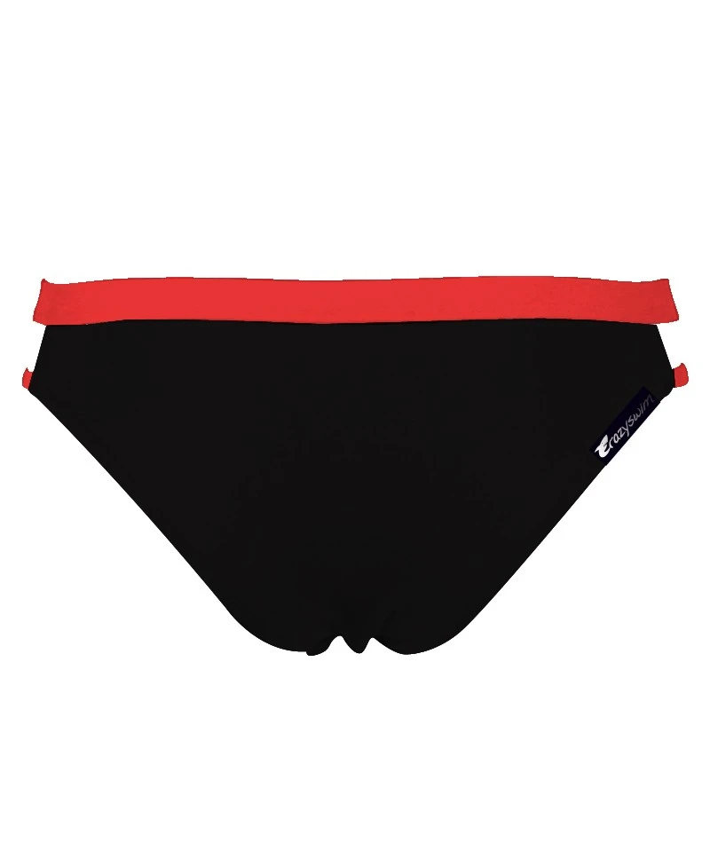 TYNDALL DOUBLE STRAP BRIEF - NOIR/ROSE PASSION 4 TYNDALL DOUBLE STRAP BRIEF - NOIR/ROSE PASSION – Image 2