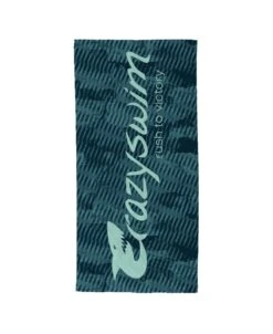 SERVIETTE - CRAZY SPORT TOWEL - CLAWS BLEU