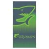 SERVIETTE - SHARK - VERT -MAILLOTS - COMBIS Magasin serviette shark vert
