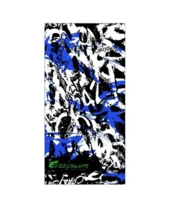 SERVIETTE - WILD GRAFF TOWEL - BLEU